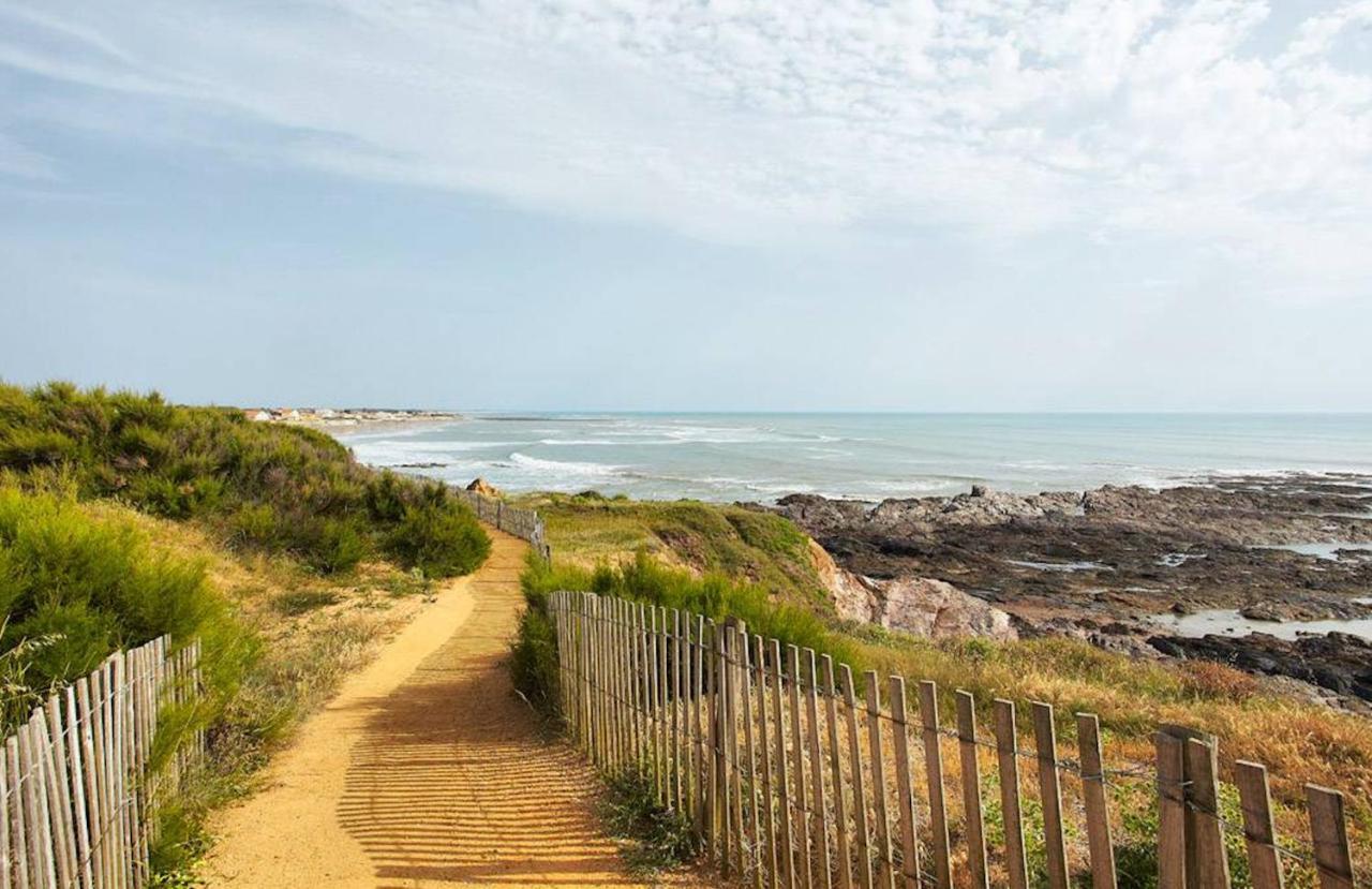 Chalet Pour 6, Residence De Vacances Avec Piscine Bretignolles-sur-Mer Exterior photo