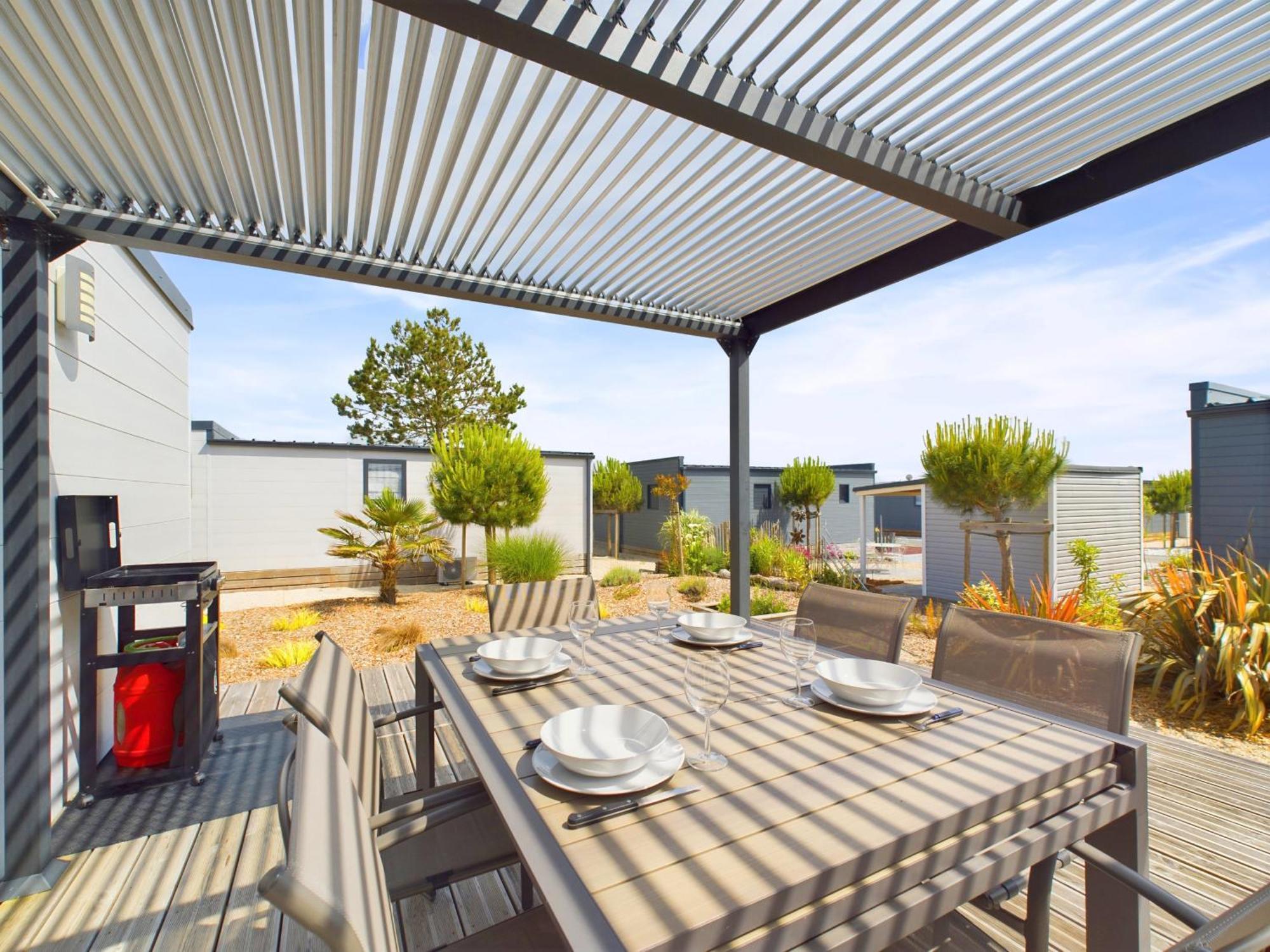 Chalet Pour 6, Residence De Vacances Avec Piscine Bretignolles-sur-Mer Exterior photo